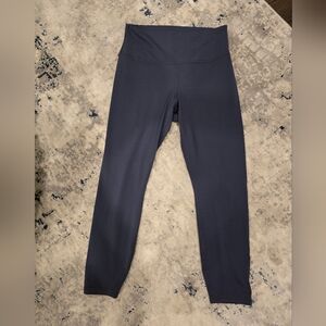 Quince Ultra Form High Rise Leggings, Storm Blue, Large